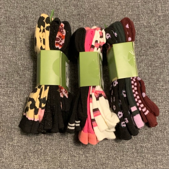 Kate Spade Crew Sock BUNDLE - 9 pairs! - Picture 2 of 12